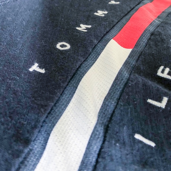 TOMMY HILIFIGER dark navy logo T-shirt, size: XXS - Picture 3 of 6
